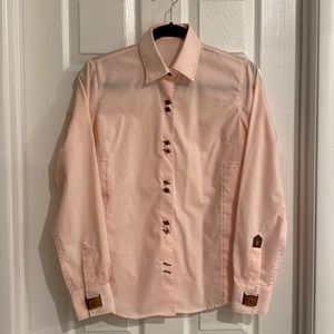 Bogosse Pink Button Up